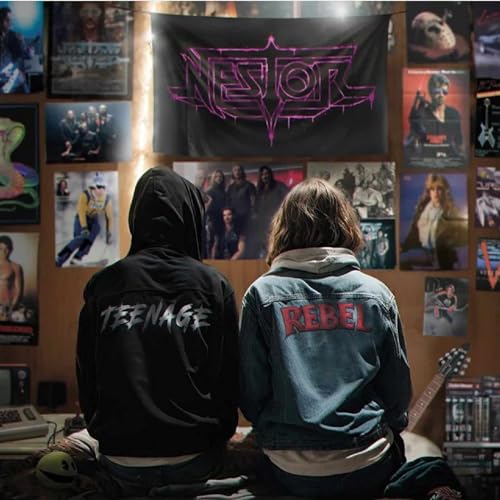 CD cover: two hooded figures with band name "Nestor" and text.