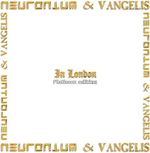 White album cover with gold text: "Neuronium & Vangelis - In London".