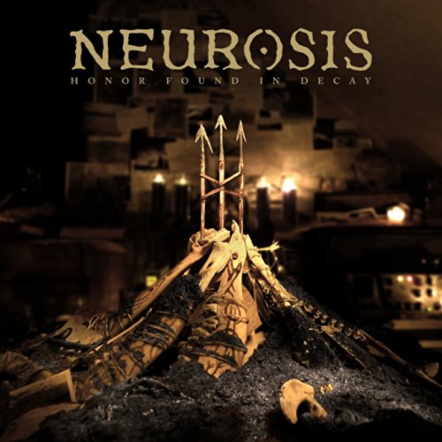CD cover for Neurosis’ “Honor Found In Decay” with skeletal imagery.
