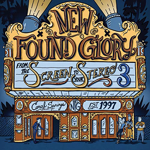Album cover for New Found Glory’s “From The Screen To Your Stereo 3” vinyl.