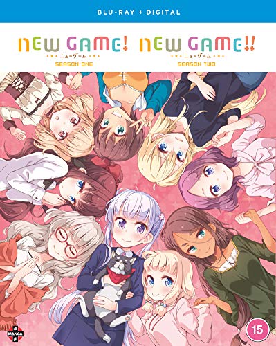 Blu-ray cover featuring colorful anime-style art of multiple young women.