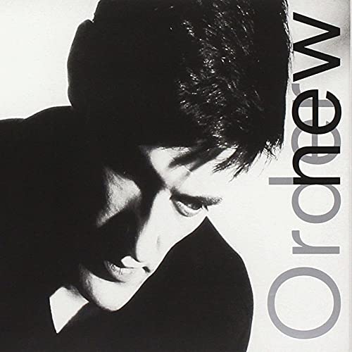 Black and white album cover featuring a man with his head down.