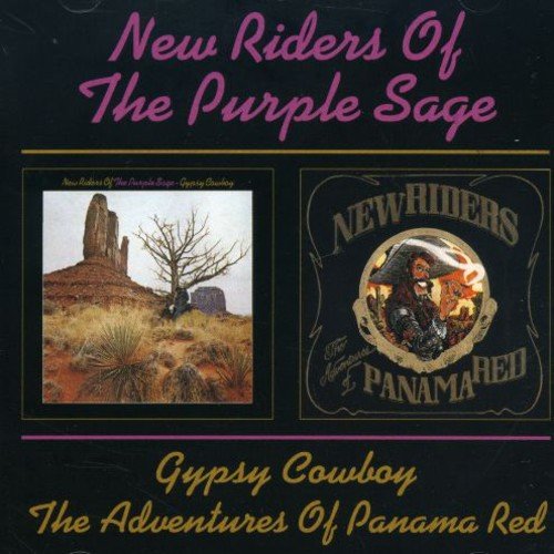 CD album cover with desert landscape and cowboy image on black background.