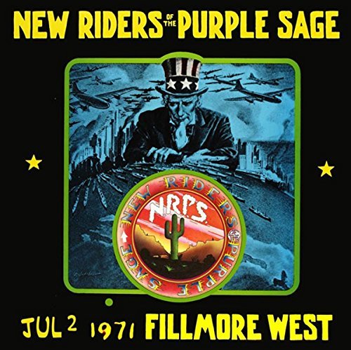 CD cover for New Riders of the Purple Sage live album, 1971.