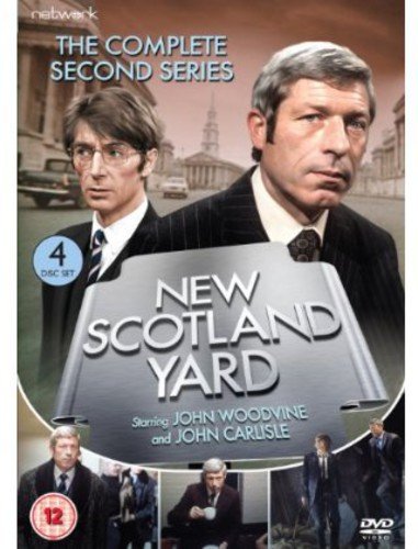 DVD cover for "New Scotland Yard: The Complete S2" featuring two detectives.