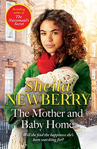 Book cover featuring a woman holding a baby in a snowy street.