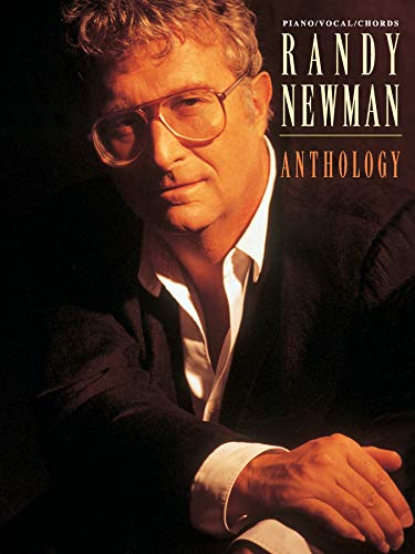 Randy Newman "Anthology" music book cover with portrait of the artist.