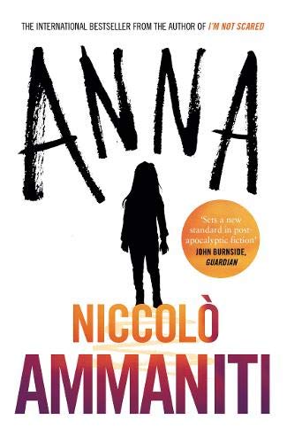 Book cover for "Anna" by Niccolò Ammaniti, featuring a silhouetted figure.