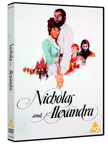 DVD cover for "Nicholas and Alexandra" featuring a painted family portrait.