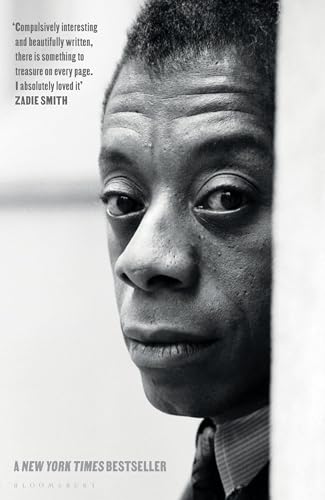 Black and white portrait of James Baldwin, book cover for "Baldwin: A Love Story".