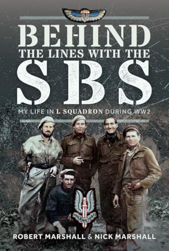 Book cover featuring four World War II soldiers and the SBS military insignia.