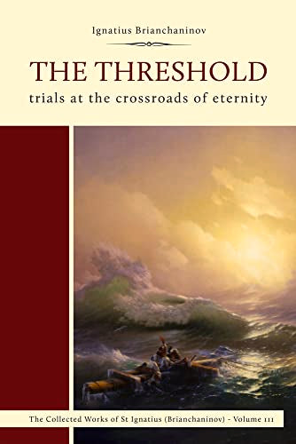 Book cover: stormy seascape with a small boat and people struggling.
