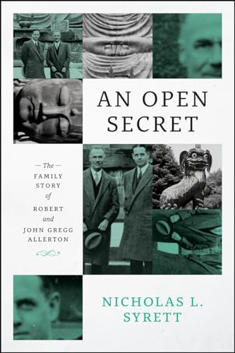 Book cover with vintage photos and title "An Open Secret.