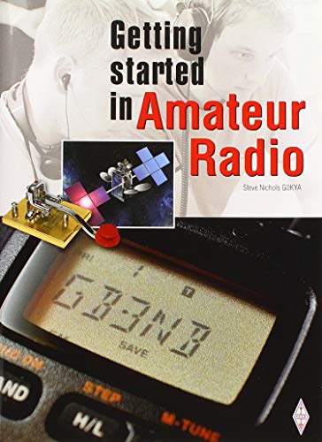 Book cover with radio equipment and antennas, likely with a technical or hobbyist theme.