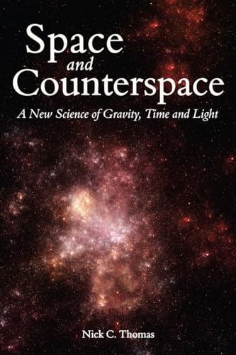 Book cover with title “Space and Counterspace” over a nebula image.