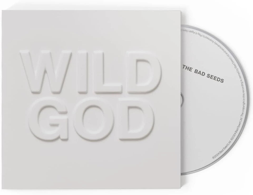 CD case for Nick Cave & The Bad Seeds’ “Wild God” album.