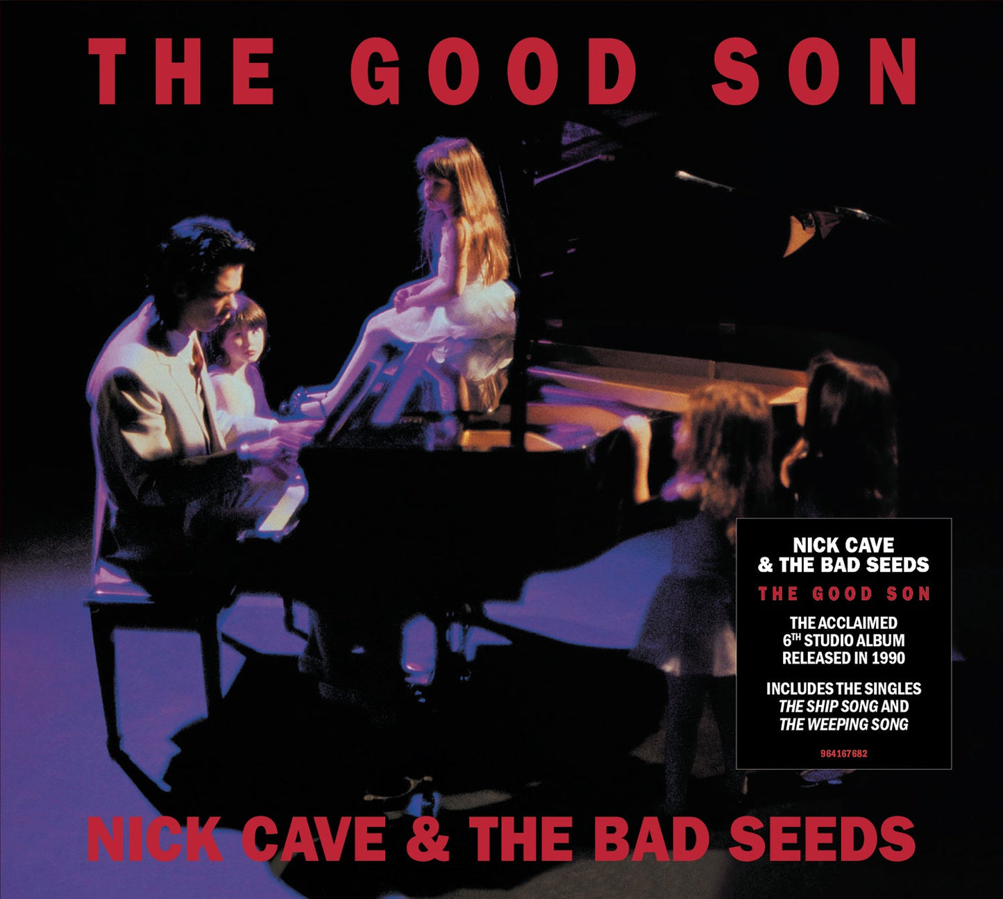 CD cover for Nick Cave & The Bad Seeds’ “The Good Son” featuring a piano scene.