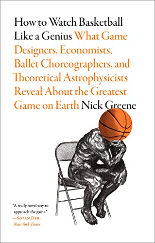 Book cover with title, author, and image of a person holding a basketball.