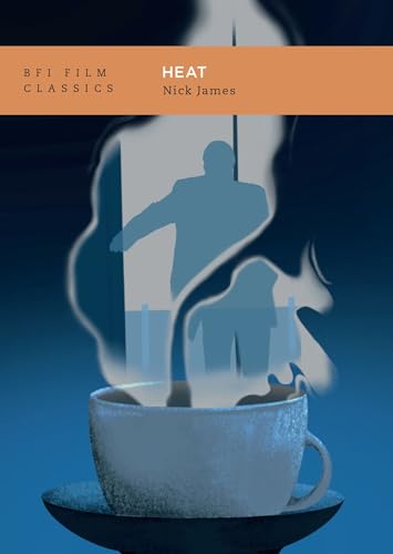 Book cover for “Heat” featuring silhouettes rising from coffee steam.