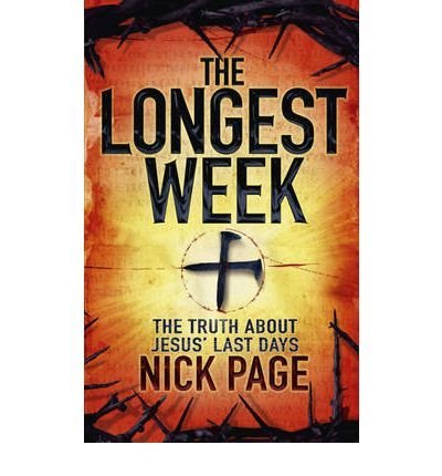 Book cover: "The Longest Week" with a cross and thorn imagery.