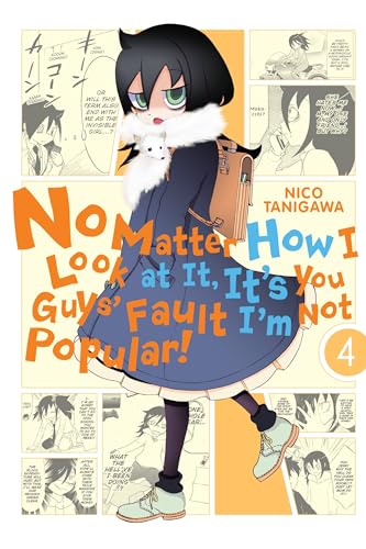 Manga volume 4 cover featuring a girl in a blue coat with other characters.