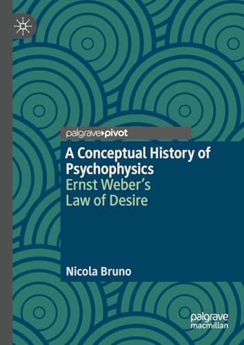 Book cover with swirling green pattern and title: "A Conceptual History of Psychophysics.