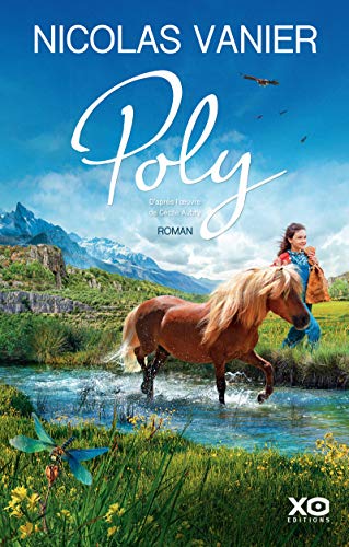 Book cover: horse and young girl in a mountainous, green landscape.