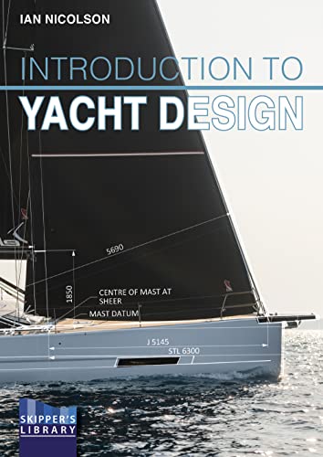 Book cover: “Introduction to Yacht Design” with a sailing yacht illustration.