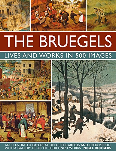 Book cover with six classic paintings and title in white on red banner.