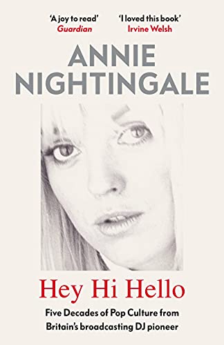 Book cover featuring Annie Nightingale, a portrait and title text.