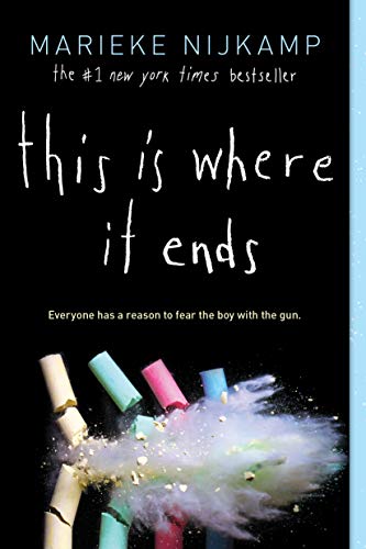 Book cover: dark background with broken chalk and white text.
