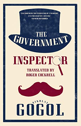 Book cover featuring a blue top hat, magnifying glass, and red mustache above text.