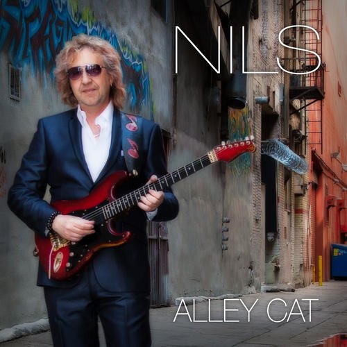 AlbumSHSCLBBP album cover of Nils Alley Cat featuring a man with a guitar.