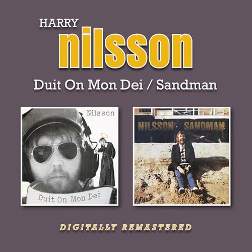 CD cover for Harry Nilsson’s “Duit On Mon Dei / Sandman” with album art.