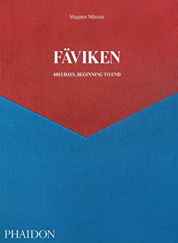 Book cover: "Fäviken: 4015 Days, Beginning to End" with abstract design.