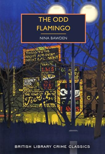 Book cover illustration of a nighttime city street with glowing billboards and bare trees.