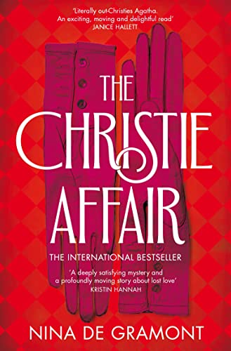 Book cover: red background, white title, and image of red gloves.