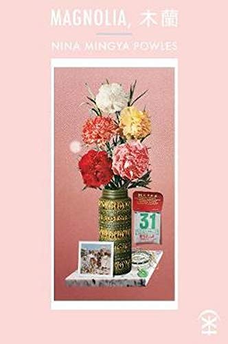 Book cover: still life with flowers, vase, and small photos.