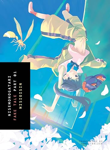 Book cover featuring two anime-style characters in a dynamic, falling pose.