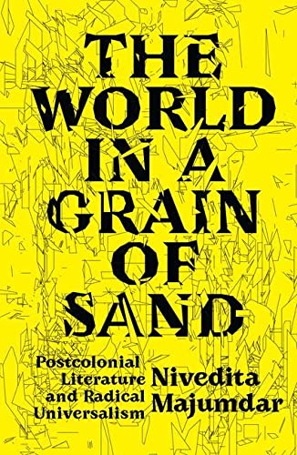 Yellow book cover with bold black text: "The World in a Grain of Sand.