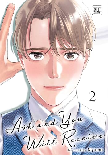 Manga cover featuring a close-up of a young man with brown hair and tie.