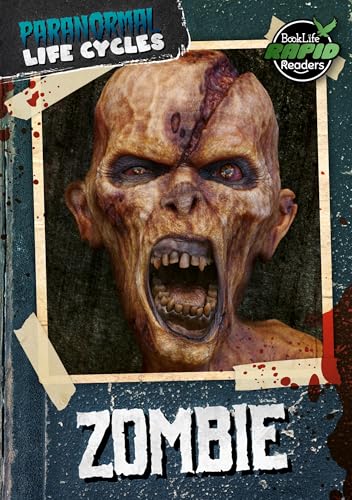 Book cover depicting a decaying, screaming zombie face with blood splatter.
