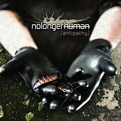 CD cover: gloved hands holding a cockroach, with band name and title.