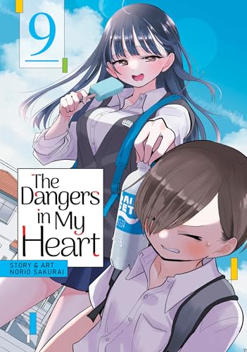 Manga volume 9 cover with two young people, a girl and a boy.