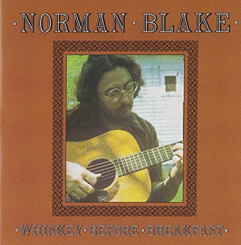 Norman Blake album cover: musician with guitar, framed by Celtic knotwork.