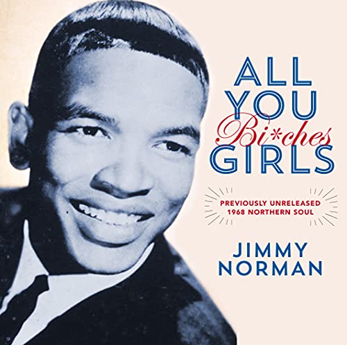 Record cover featuring a portrait of Jimmy Norman and bold text.