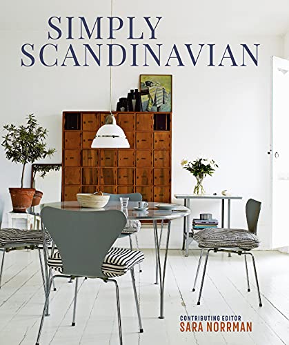 Book cover: a bright, minimalist Scandinavian-style dining room scene.