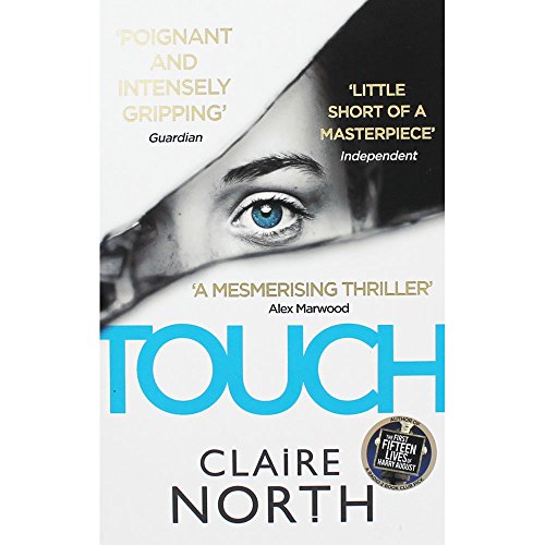 Book cover for "Touch" by Claire North, featuring a close-up of an eye.