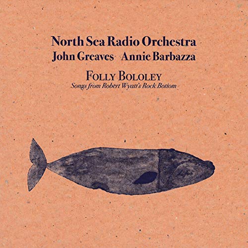 CD cover: orange background, text, and a dark fish illustration.