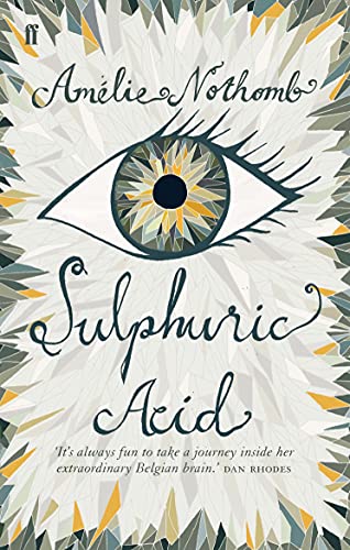 Book cover for "Sulphuric Acid" featuring a stylized eye and geometric design.